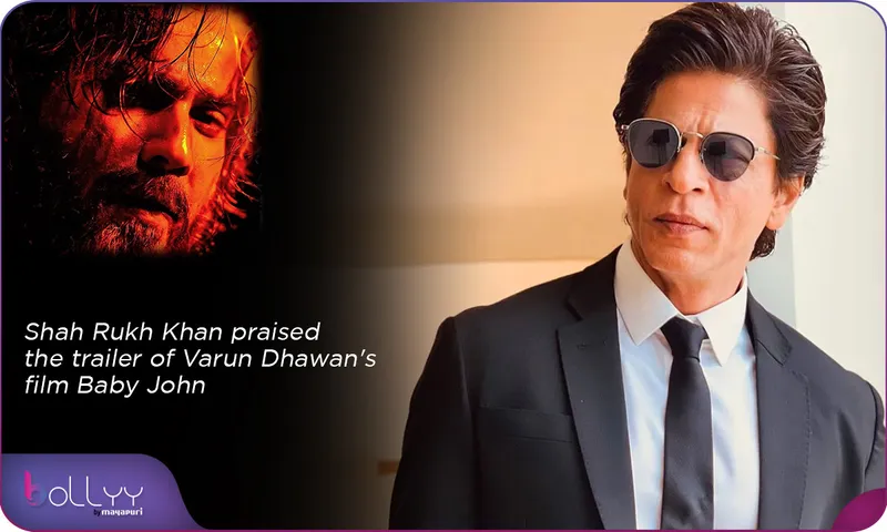 Shah Rukh Khan praised the trailer of Varun Dhawan's film Baby John