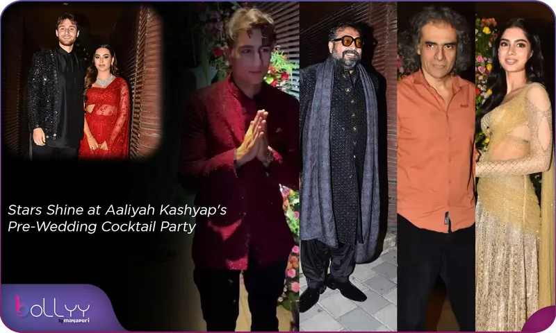 Stars Shine at Aaliyah Kashyap’s Pre-Wedding Cocktail Party