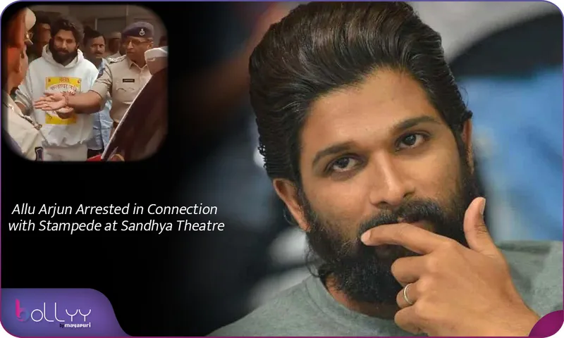 Allu Arjun Arrested in Connection with Stampede at Sandhya Theatre