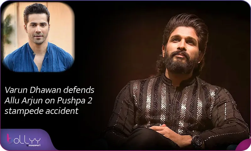 Varun Dhawan defends Allu Arjun on Pushpa 2 stampede accident