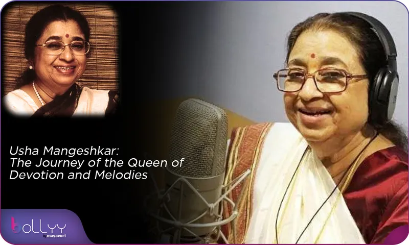 Usha Mangeshkar The Journey of the Queen of Devotion and Melodies