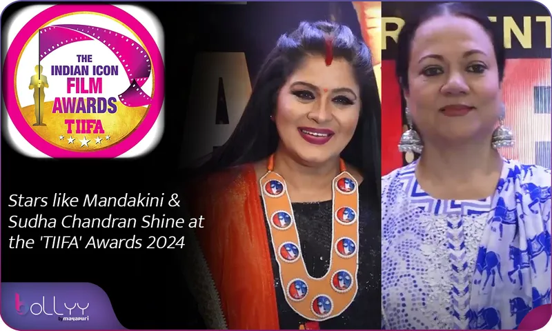 Stars like Mandakini & Sudha Chandran Shine at the 'TIIFA' Awards 2024