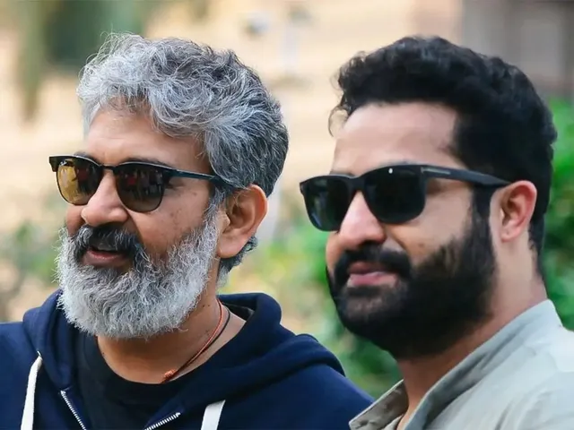 S.S. Rajamouli Grooves to NTR Jr’s Aayudha Pooja Beats, Fans React!