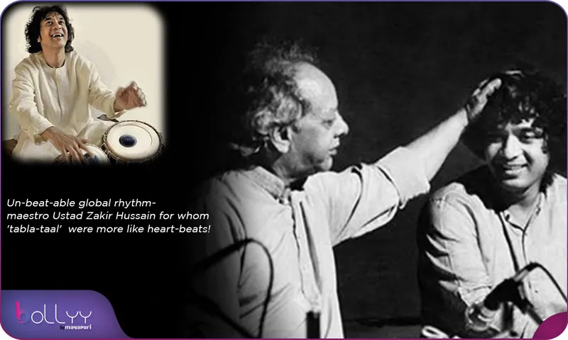 Un-beat-able global rhythm-maestro Ustad Zakir Hussain