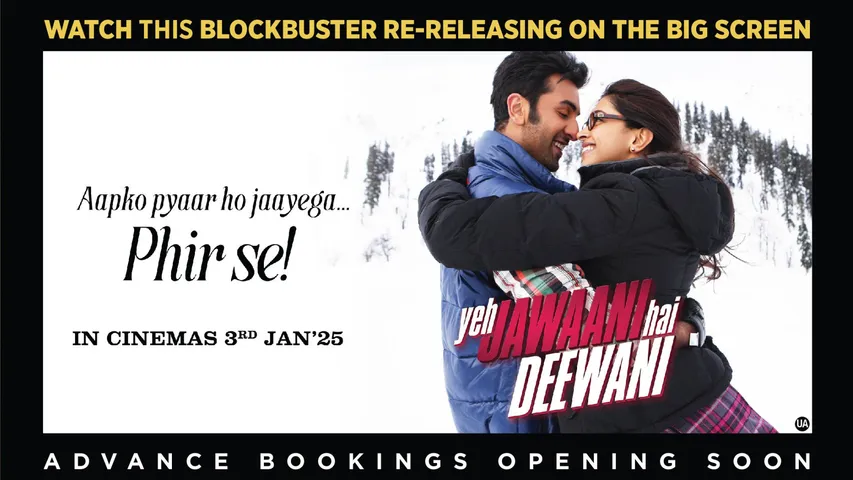 New Year Special Yeh Jawaani Hai Deewani Returns to PVR INOX on Jan 3
