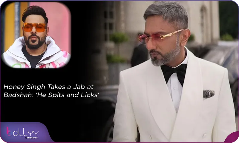 Honey Singh Takes a Jab at Badshah 'He Spits and Licks'