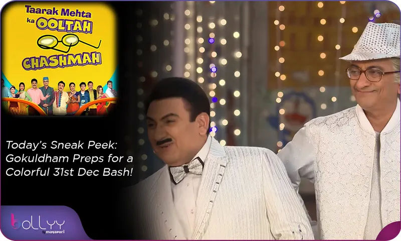 Today’s Sneak Peek Gokuldham Preps for a Colorful 31st Dec Bash!