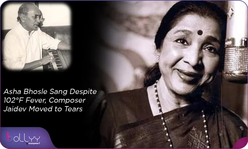 Asha Bhosle Sang Despite 102°F Fever, Composer Jaidev Moved to Tears