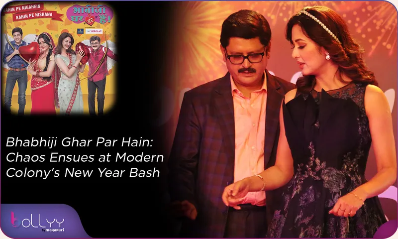 Bhabhiji Ghar Par Hain Chaos Ensues at Modern Colony's New Year Bash
