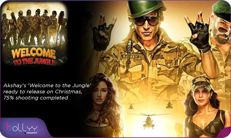 Akshay's 'Welcome to the Jungle' ready to release on Christmas, 75% shooting completed