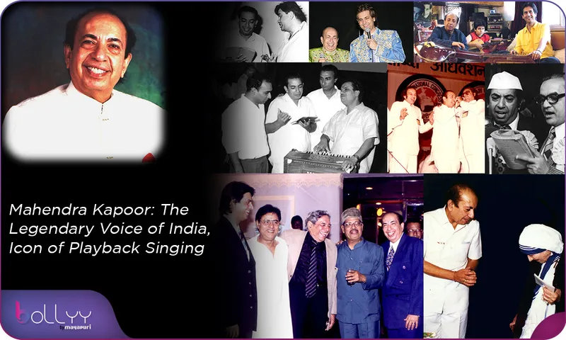 Mahendra Kapoor The Legendary Voice of India, Icon of Playback Singing