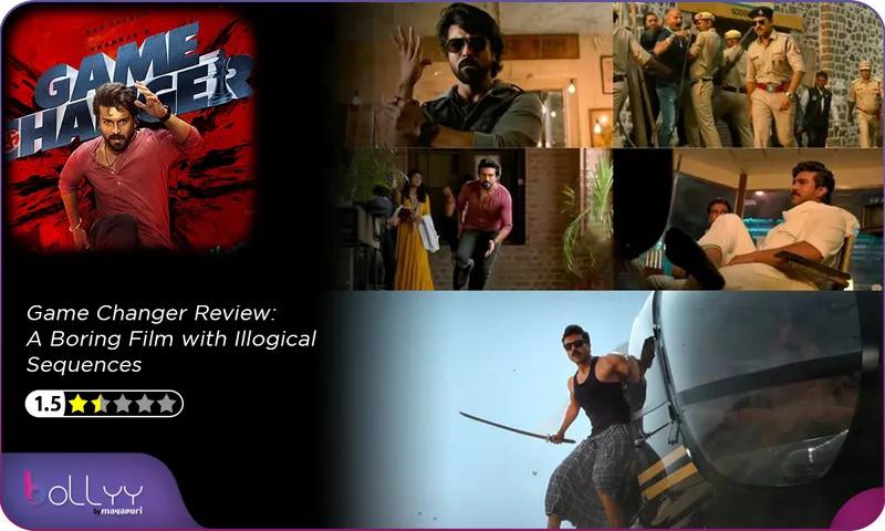 Game Changer Review - A Boring Film with Illogical Sequences