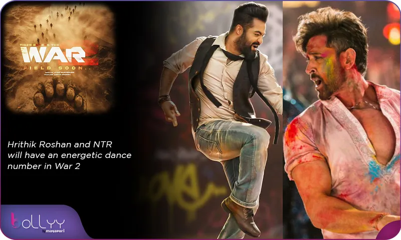 Hrithik Roshan and NTR will have an energetic dance number in War 2