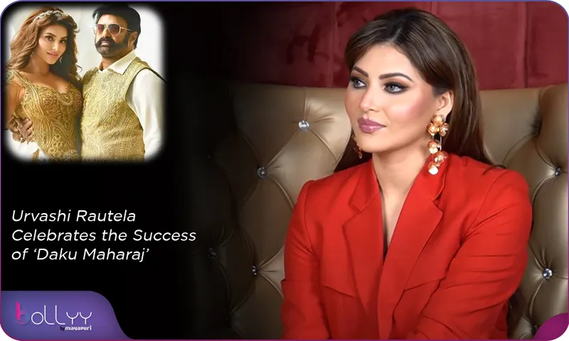 Urvashi Rautela Celebrates the Success of ‘Daku Maharaj’