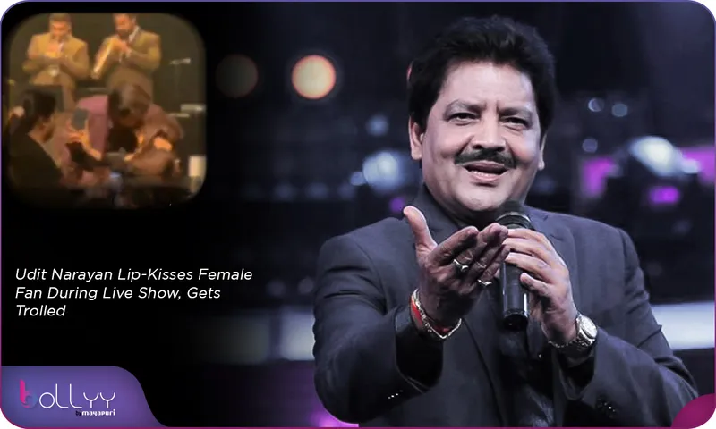 Udit Narayan Lip-Kisses Female Fan During Live Show, Gets Trolled