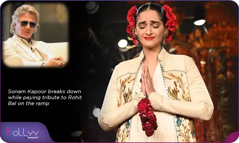 Sonam Kapoor breaks down while paying tribute to Rohit Bal on the ramp