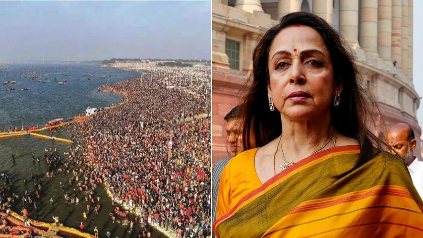 Hema Malini on Kumbh Mela Hema Malini Thanks Govt for Successful Kumbh Mela at Budget Meet