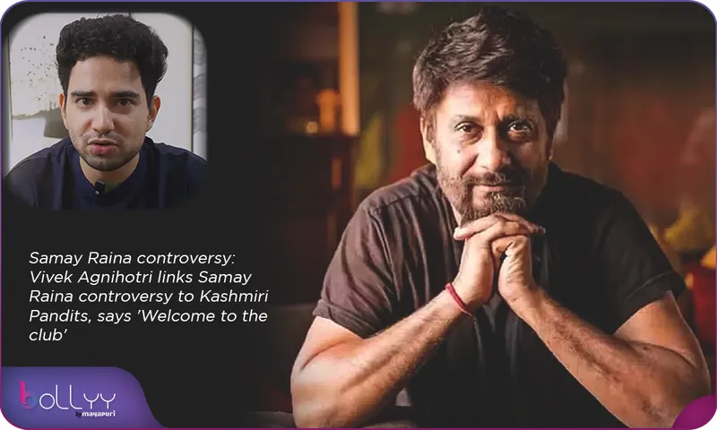 Ranveer Allahbadia controversy Vivek Agnihotri links Samay Raina controversy to Kashmiri Pandits, says 'Welcome to the club'