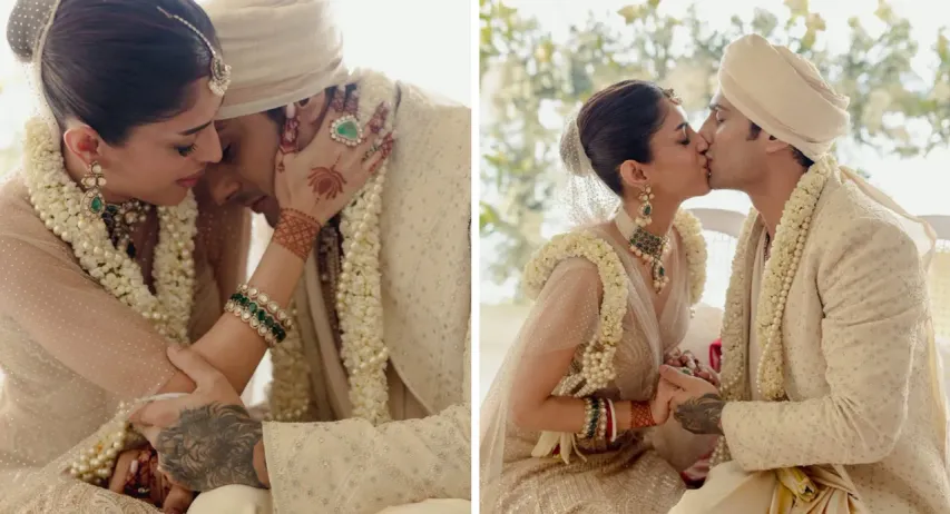 Prateik Babbar & Priya Banerjee Wedding Tie the Knot in an Intimate Celebration of Love