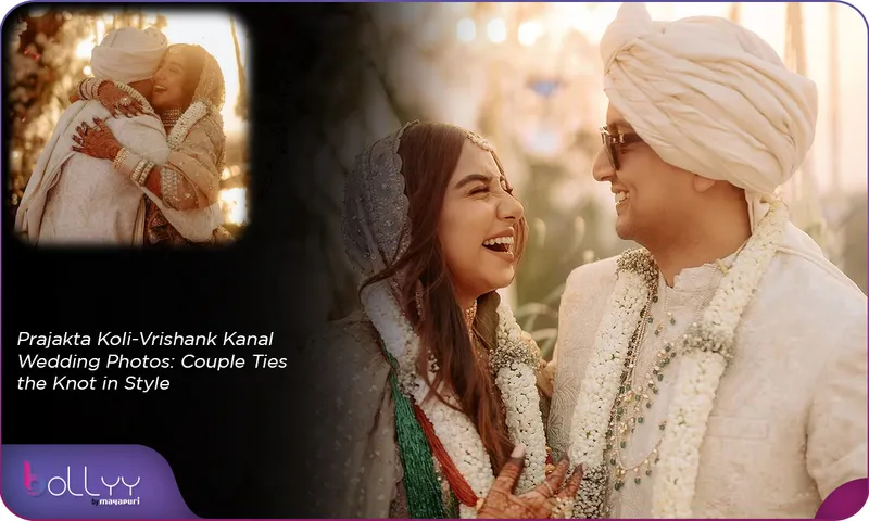 Prajakta Koli-Vrishank Kanal Wedding Photos Couple Ties the Knot in Style