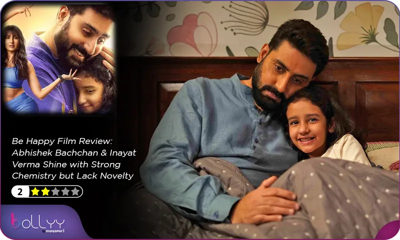 Be Happy Film Review Abhishek Bachchan & Inayat Verma Shine with Strong Chemistry but Lack Novelty