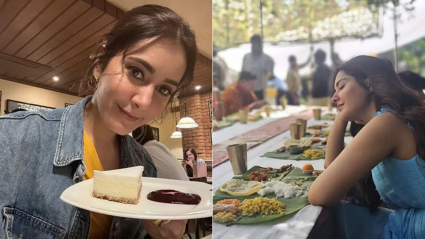 Raashii Khanna’s BTS Treat A Perfect Blend of Food and Hard Work on Set!