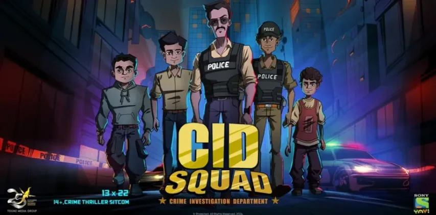 Mystery, Action, and Animation — Meet the All-New CID Squad!