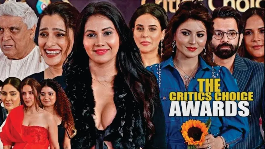 Critics Choice Awards 2025 Urvashi Rautela & Neha Dhupia Dazzle on Red Carpet
