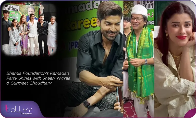 Bhamla Foundation's Ramadan Party Shines with Shaan, Nyrraa & Gurmeet Choudhary