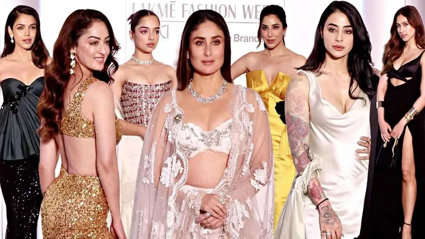 Kareena Kapoor, Pashmina Roshan Dazzle in Bold Avatars at Lakmé Fashion Week 2025 Finale