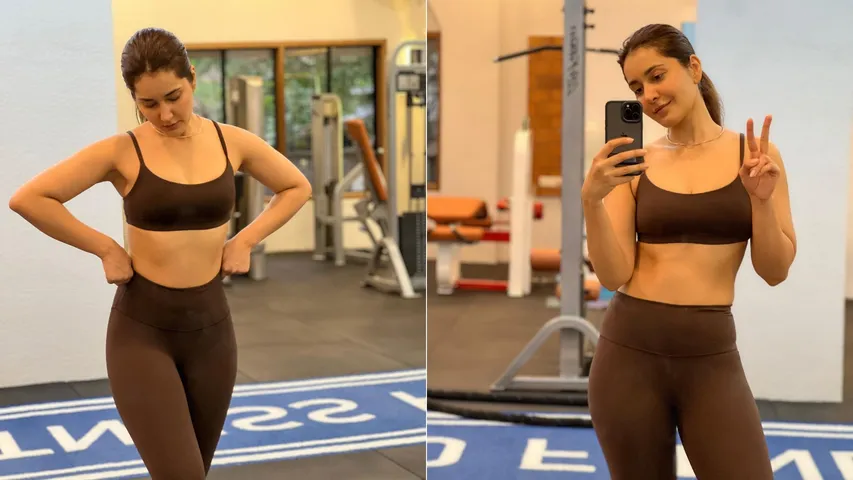 Raashii Khanna’s Gym Routine Blends Strength with Smiles!