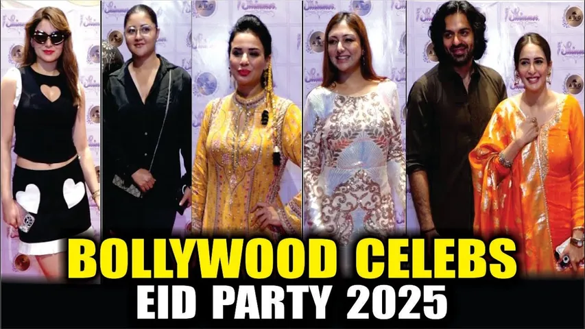 Bollywood Eid Party 2025 Urvashi Rautela, Rashmi Desai & Sara Arfeen Khan Shine