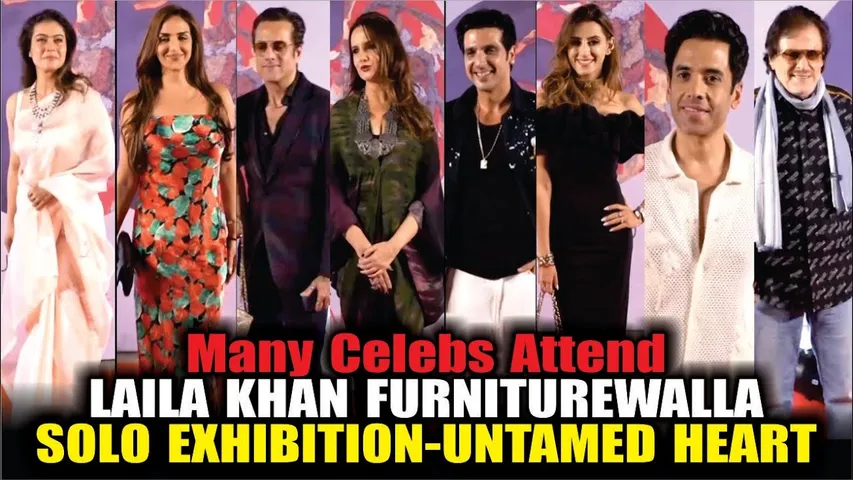 Laila Khan Furniturewalla’s ‘Untamed Heart’ Exhibition Stuns with Kajol, Raveena & Alaya