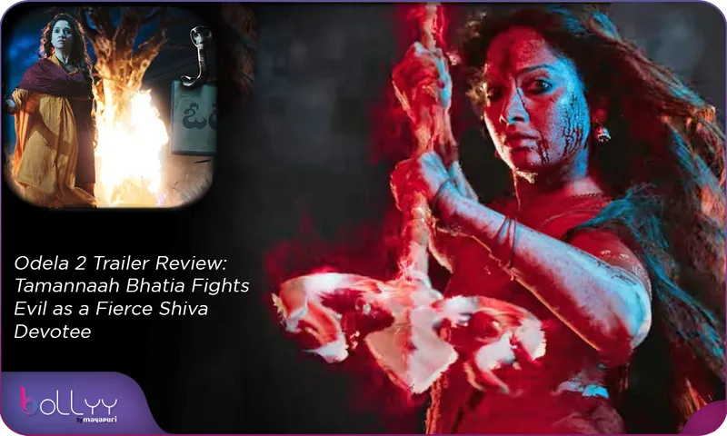 Odela 2 Trailer Review Tamannaah Bhatia Fights Evil as a Fierce Shiva Devotee