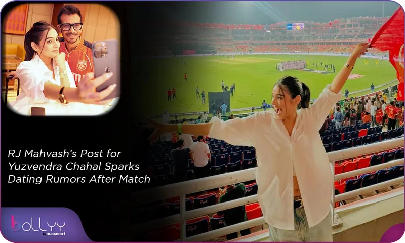 RJ Mahvash’s Post for Yuzvendra Chahal Sparks Dating Rumors After Match
