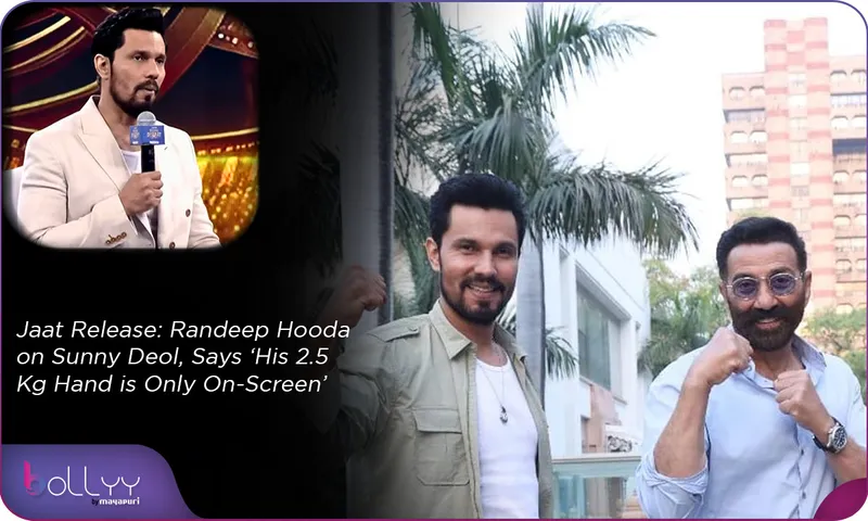 Jaat Release Randeep Hooda on Sunny Deol, Says ‘His 2.5 Kg Hand is Only On-Screen’