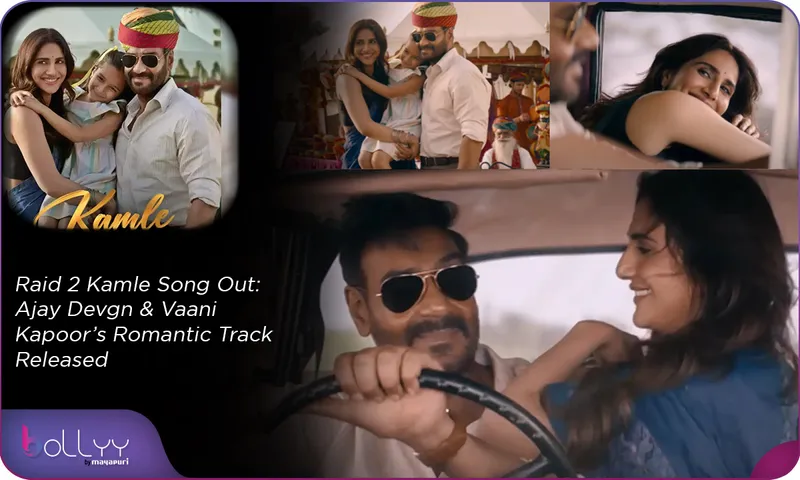Raid 2 Kamle Song Out Ajay Devgn & Vaani Kapoor’s Romantic Track Released