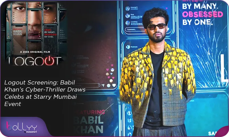 Logout Screening Babil Khan’s Cyber-Thriller Draws Celebs at Starry Mumbai Event
