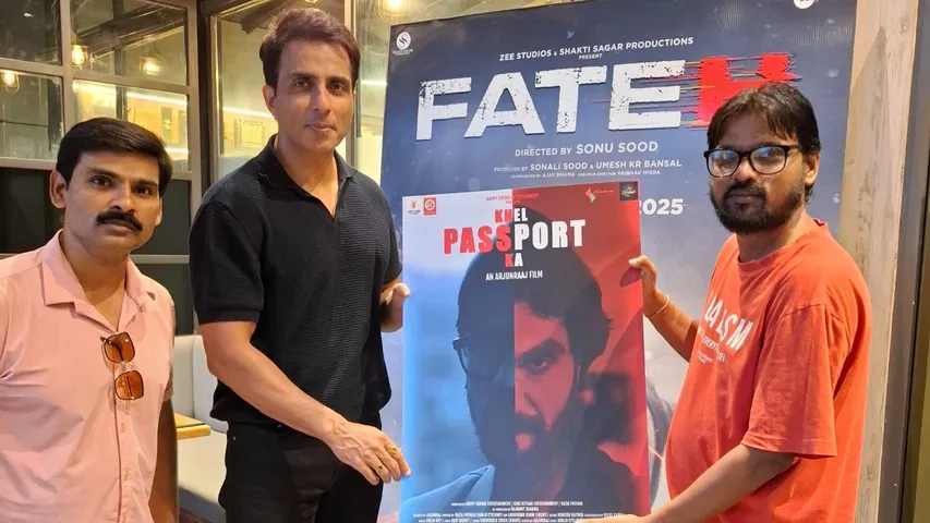 Sonu Sood Unveils First Look Poster of Arjun Raj's 'Khel Passport Ka'