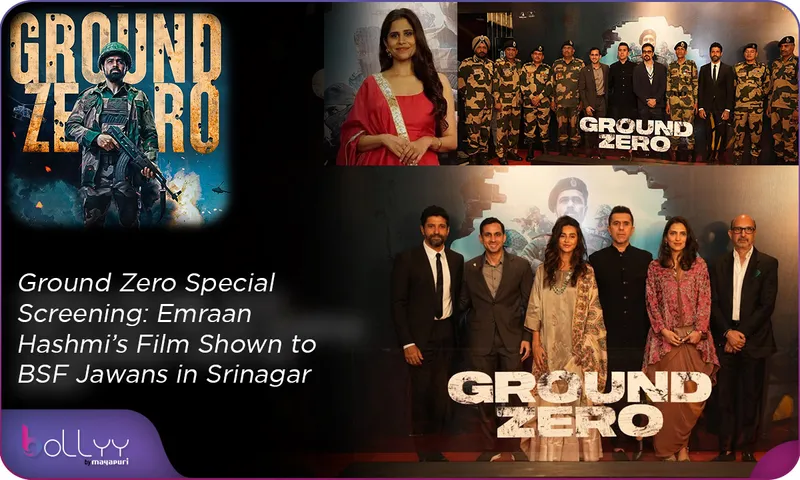 Ground Zero Special Screening Emraan Hashmi’s Film Shown to BSF Jawans in Srinagar