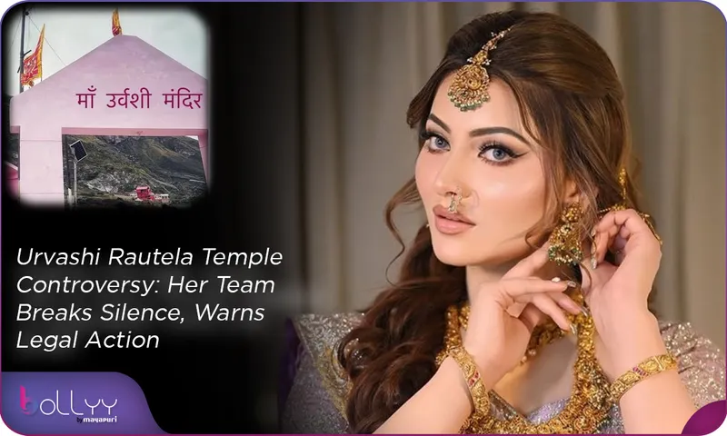 Urvashi Rautela Temple Controversy Her Team Breaks Silence, Warns Legal Action