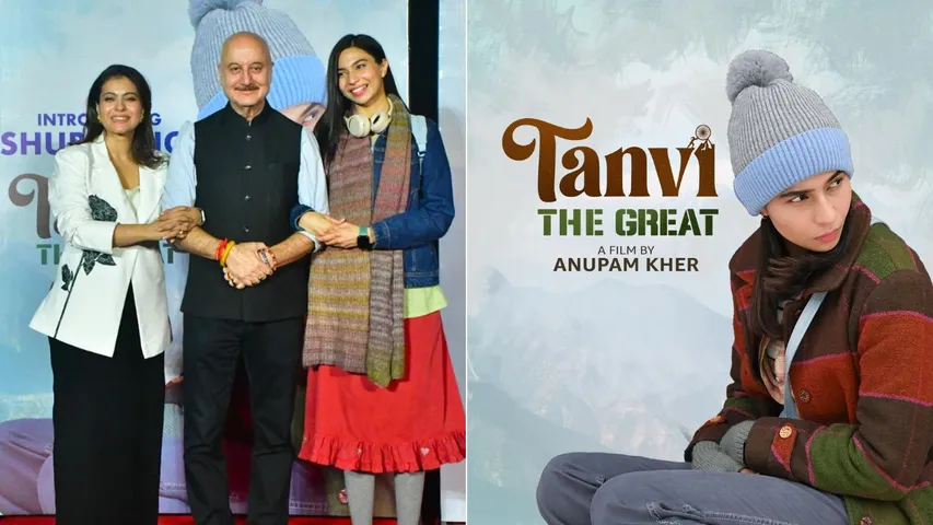Anupam Kher at the teaser launch of 'Tanvi the Great'