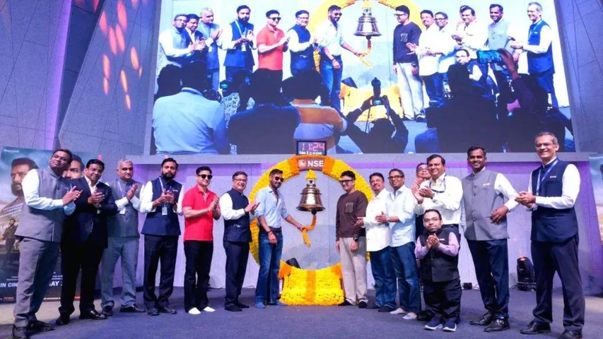 Ajay Devgn RAID 2 Promotion at NSE Mumbai Marks Akshaya Tritiya Celebration