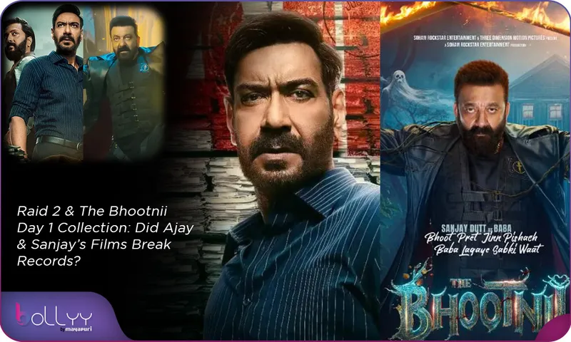 Raid 2 & The Bhootnii Day 1 Collection Did Ajay & Sanjay’s Films Break Records