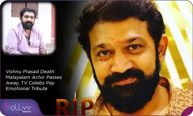 Vishnu Prasad Death Malayalam Actor Passes Away, TV Celebs Pay Emotional Tribute