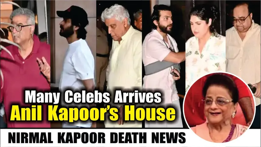 Anil Kapoor’s Mother Nirmal Kapoor Passes Away at 90, Bollywood Mourns Her Demise