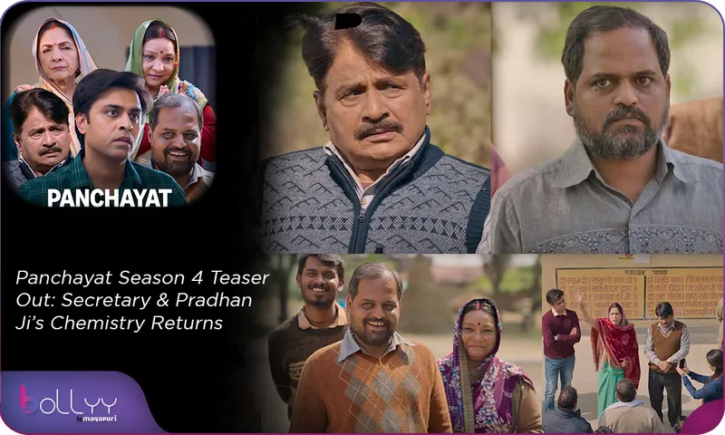 Panchayat Season 4 Teaser Out Secretary & Pradhan Ji’s Chemistry Returns