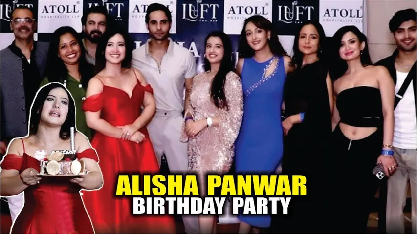 TV Stars Shine at Alisha Panwar's Birthday Bash