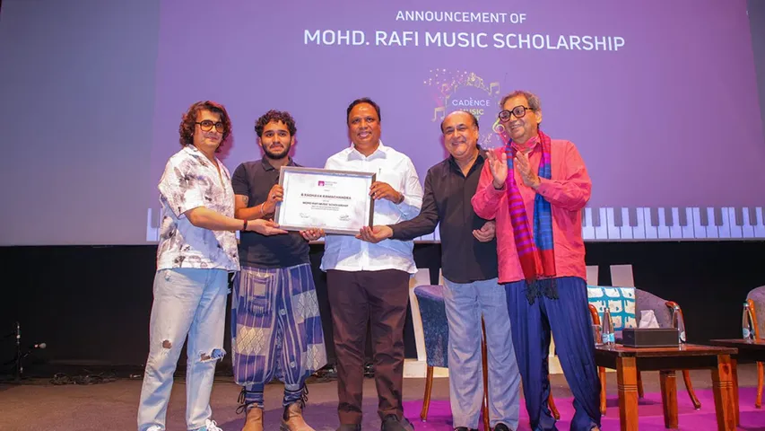 Whistling Woods Launches Mohd Rafi Scholarship at Cadence Music Festival 2025