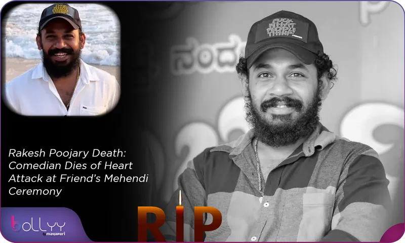 Rakesh Poojary Death Comedian Dies of Heart Attack at Friend’s Mehendi Ceremony
